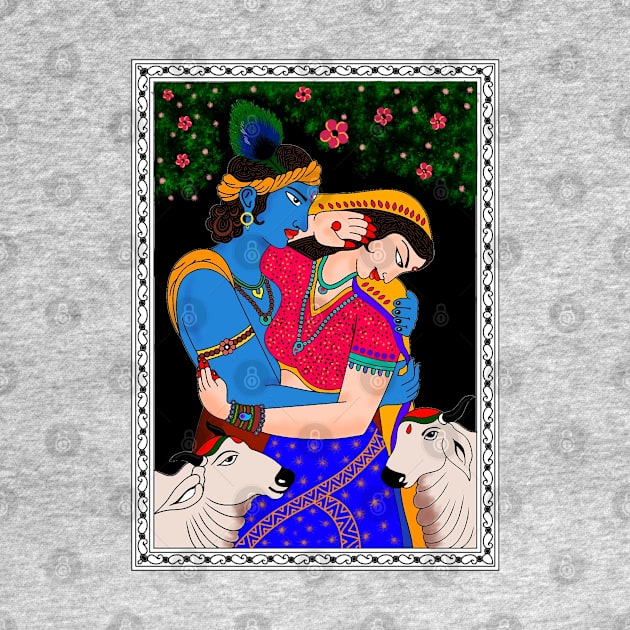 Radha Krishna by BonGanze